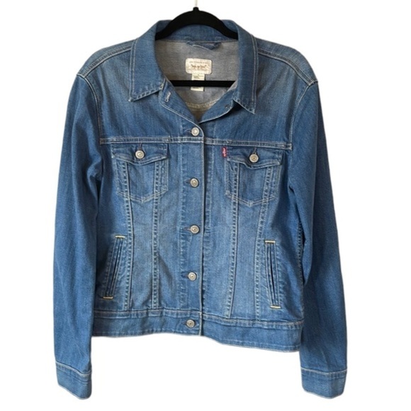 LEVI’S Jean Jacket 💙 M - Picture 1 of 10